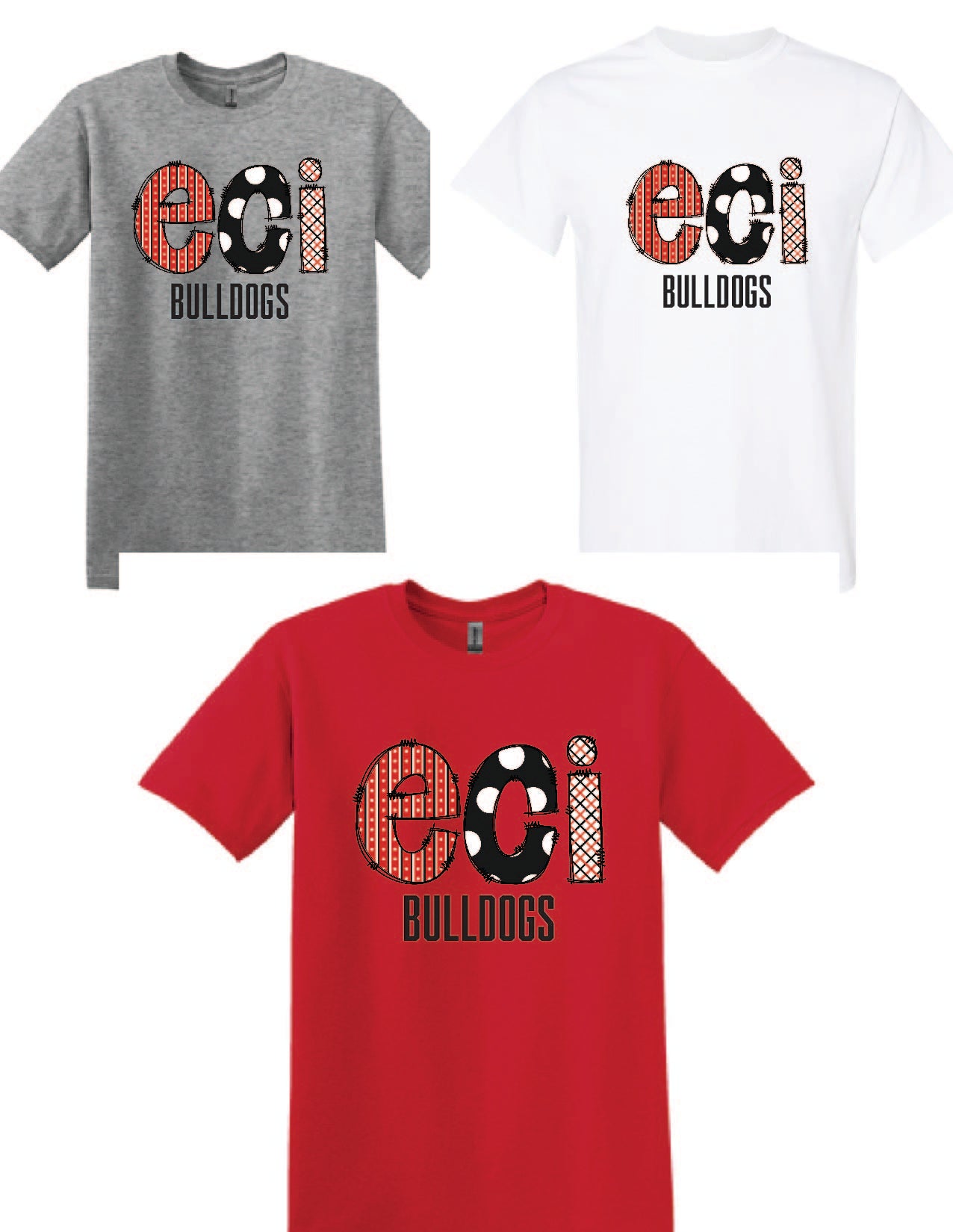 ECI Bubble Font Tee *ADULT*