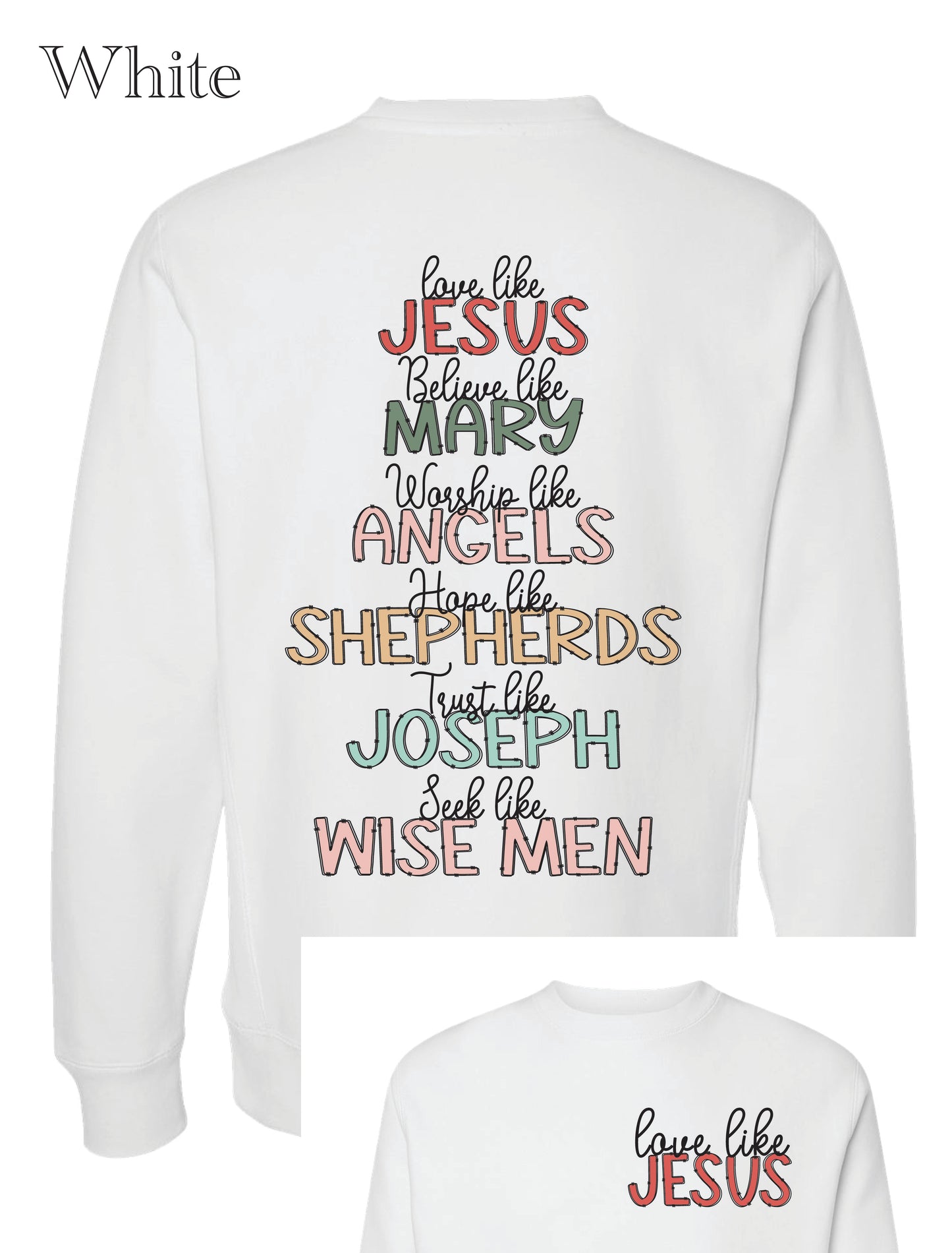 LOVE LIKE JESUS Long Sleeve