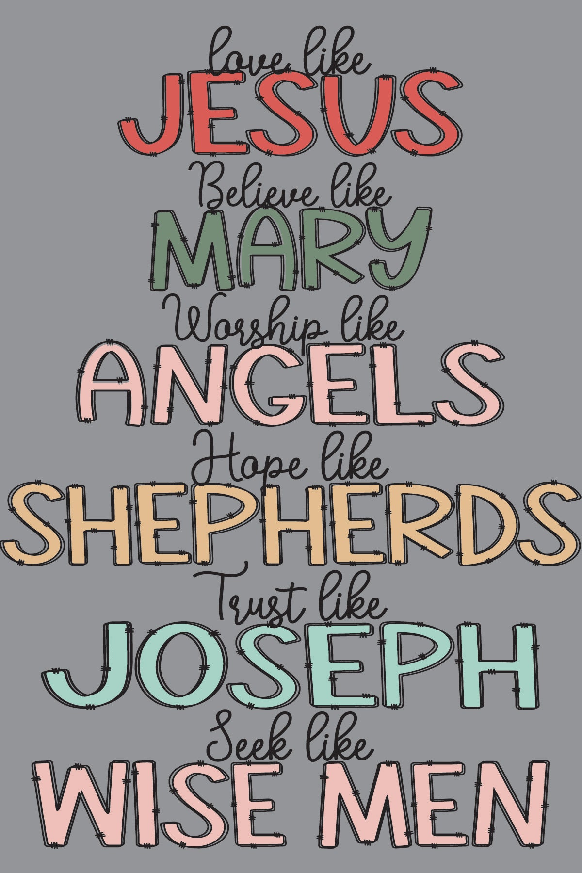 LOVE LIKE JESUS Long Sleeve